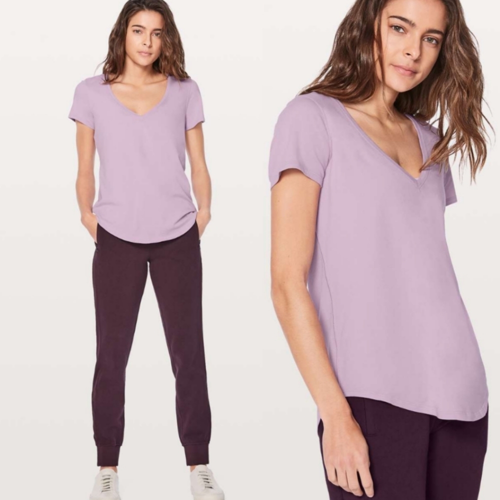 Lululemon Love Tee in Lilac Quarts